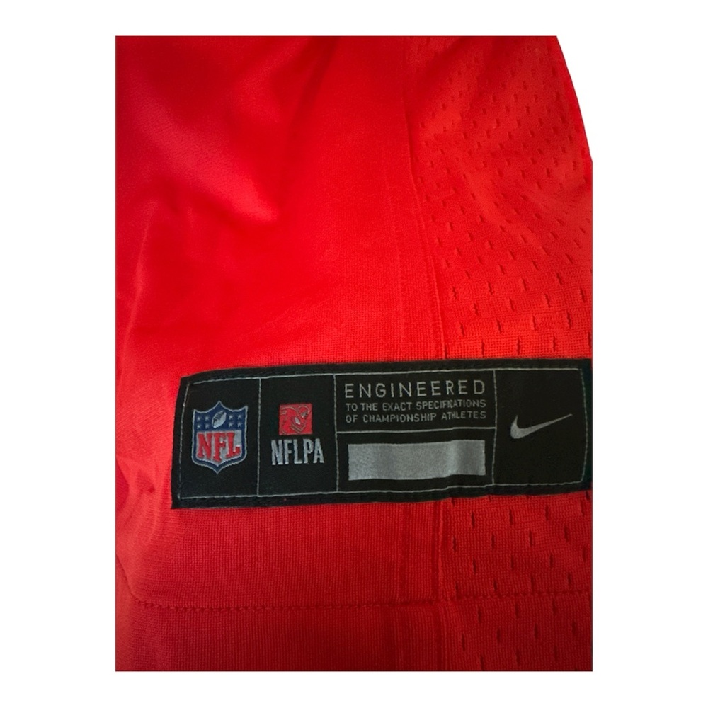 TRAVIS KELCE #87 NFL NIKE KANSAS CITY CHIEFS SUPER BOWL JERSEY MENS LARGE NWT - Picture 4 of 7